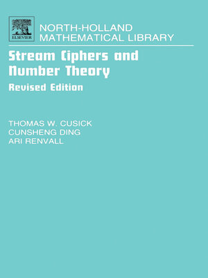 cover image of Stream Ciphers and Number Theory
